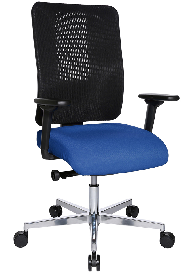 Topstar Chaise de bureau 'Sitness Open X (N) Deluxe', bleu