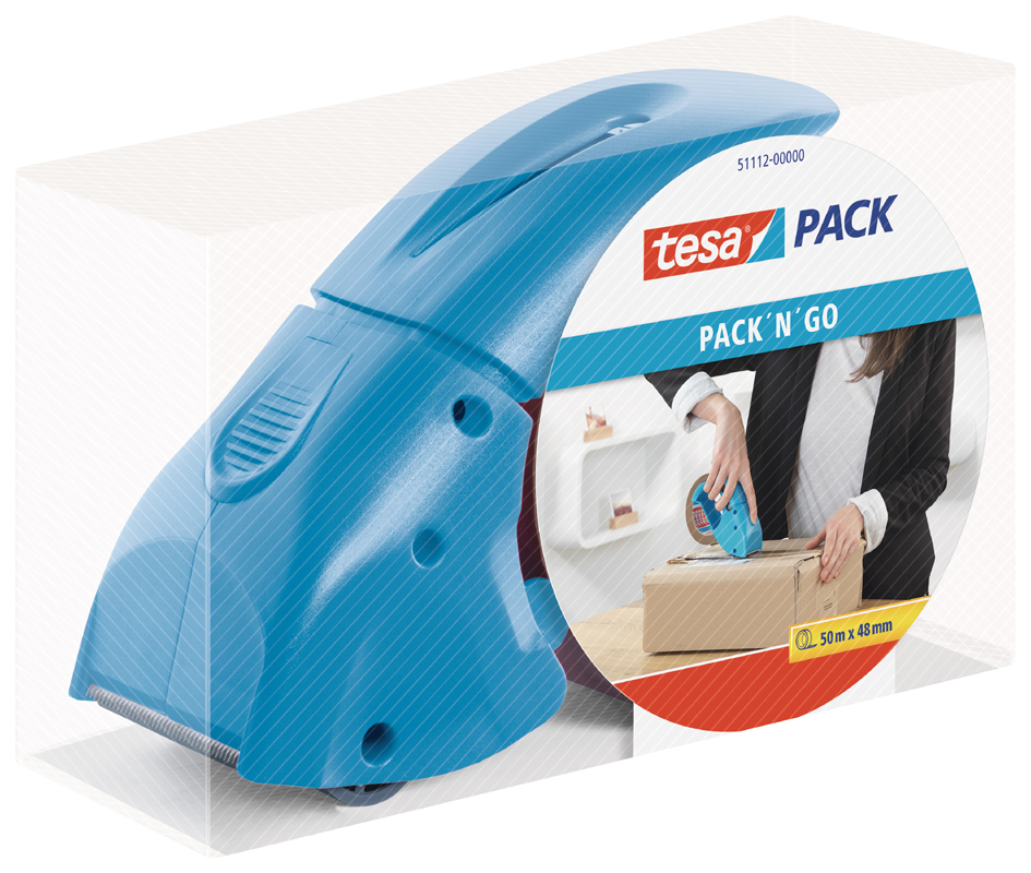 tesapack® Dévidoir PACK 'N' GO, emballage