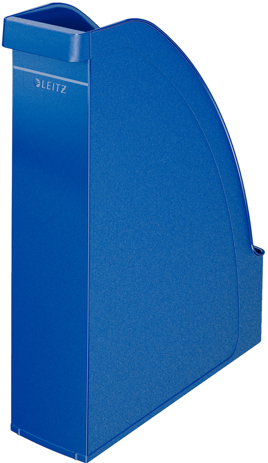LEITZ Boîte à pans coupés Plus,A4, en polystyrène, bleu