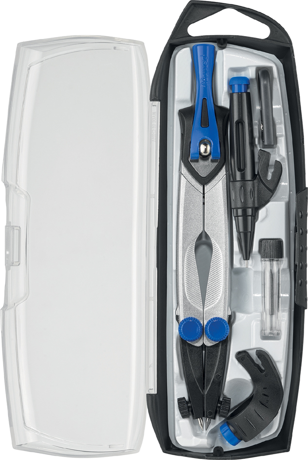 Coffret de compas Technic concept, ouvre