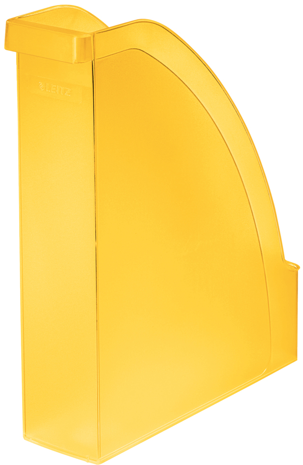 LEITZ Porte-revue Plus, A4, polystyrène, jaune translucide