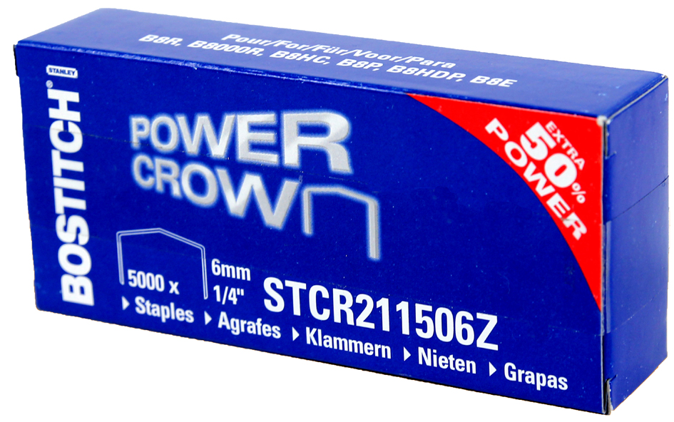 BOSTITCH Agrafes STRC2115, 10 mm, contenu: 5.000 pièces