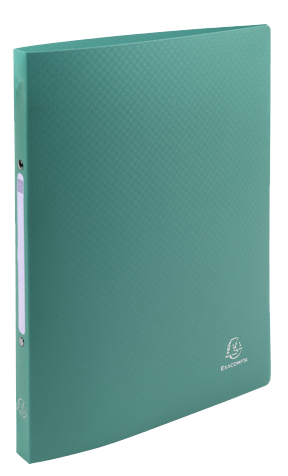 EXACOMPTA Classeur souple, PP, 2 anneaux, A4, vert foncé