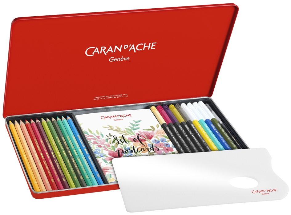 Set de dessin "SET BOTANIQUE", ouvert