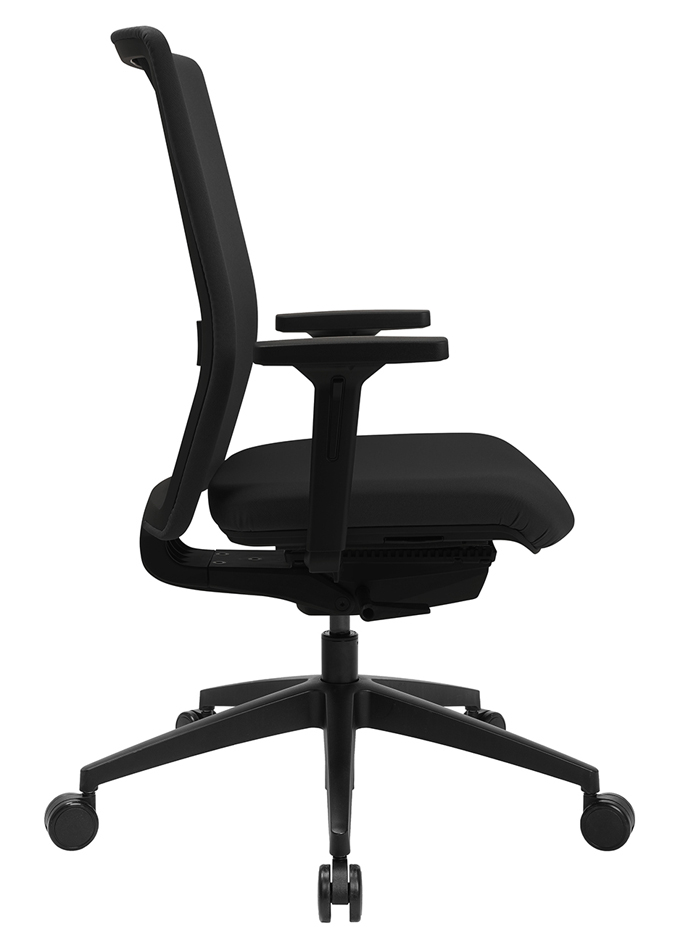 Chaise de bureau pivotante "Sitness Airwork G" - vue latérale