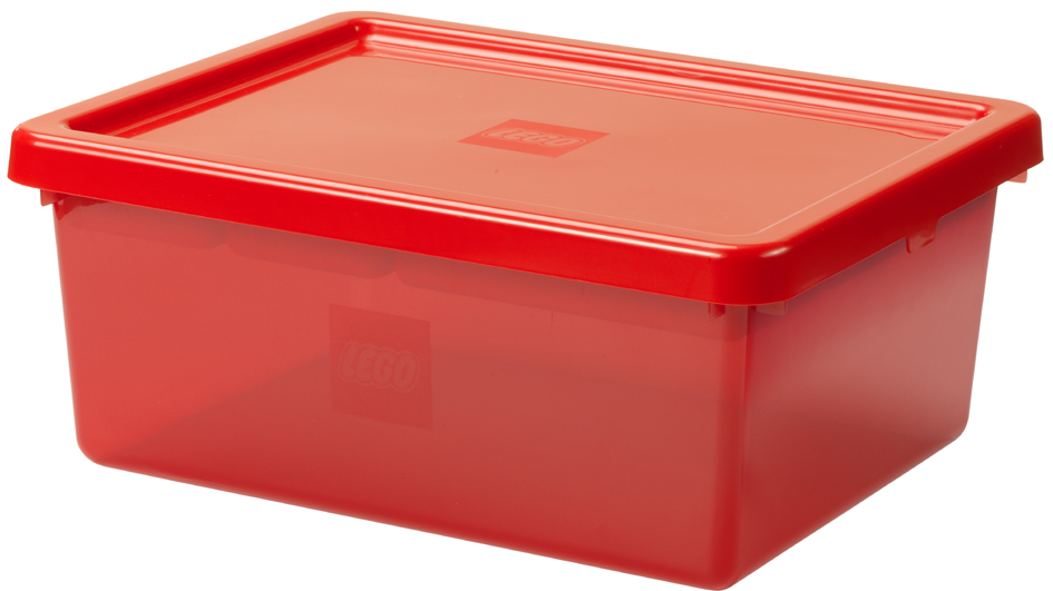 LEGO Boîte de tri et de rangement SORT & STORE MEDIUM, rouge