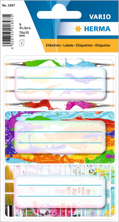 HERMA Étiquette pour livres VARIO 'Couleurs', 76 x 35 mm
