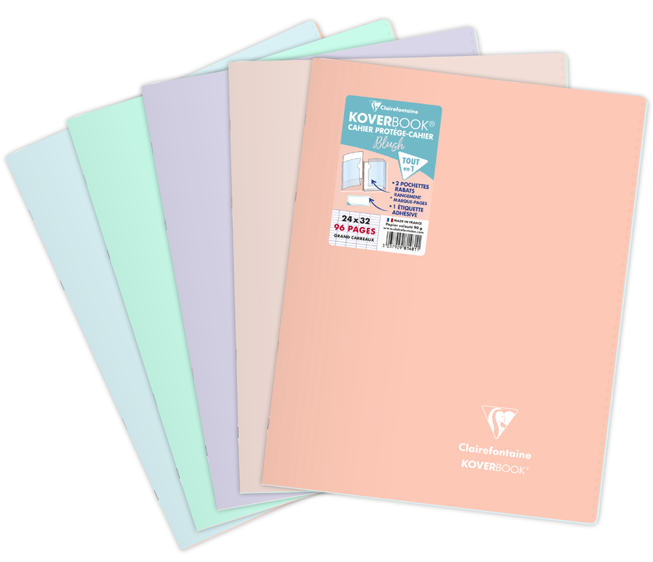 Visuel de référence: Cahier KOVERBOOK "Blush", 240 x 320 mm