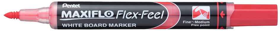 Marqueur pour tableau blanc MAXIFLO Flex-Feel, rouge