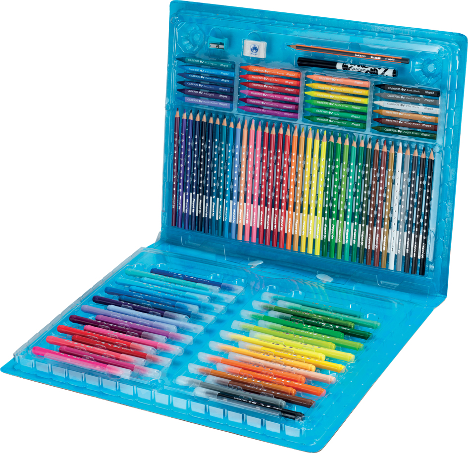 Maped Kit de coloriage COLOR'PEPS, 100 pièces