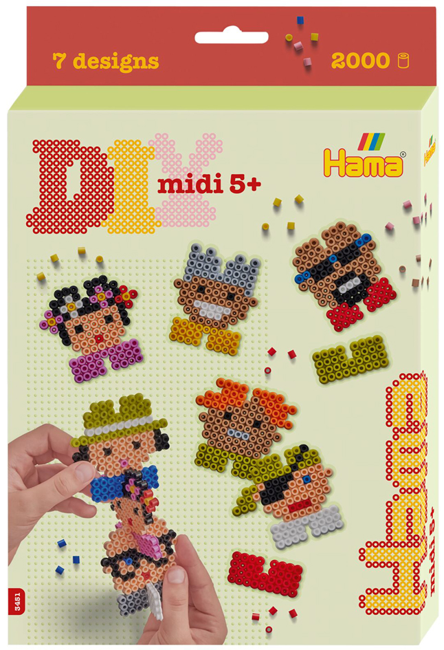 Hama Perles à repasser midi 'Pixel 8', coffret cadeau