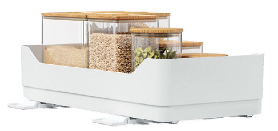 tesa KITCHEN Tiroir BOTTOM PULL-OUT, blanc