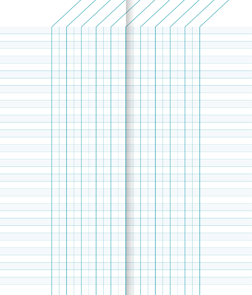 Cahier de bord pour enseignant, grille
