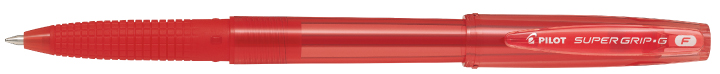 Visuel de référence: stylo à bille SUPER GRIP G, rouge
