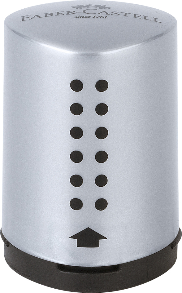 FABER-CASTELL Taille-crayon GRIP 2001 Mini, argent