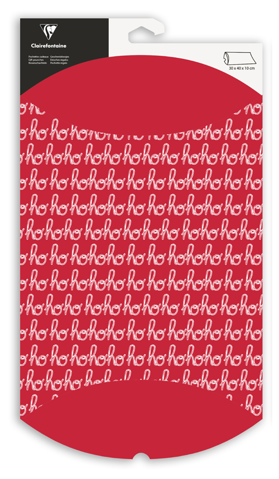 Clairefontaine Pochette cadeau Noël 'Hohoho'