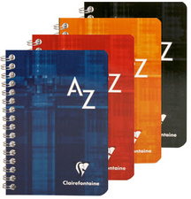Clairefontaine Répertoire spirale, 95 x 140 mm,quadrillé 5x5