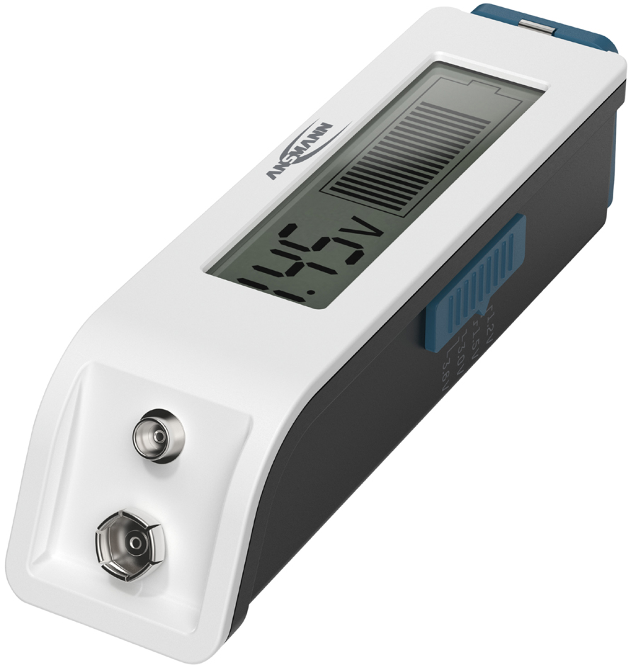 ANSMANN Testeur de piles Comfort Check, écran LCD