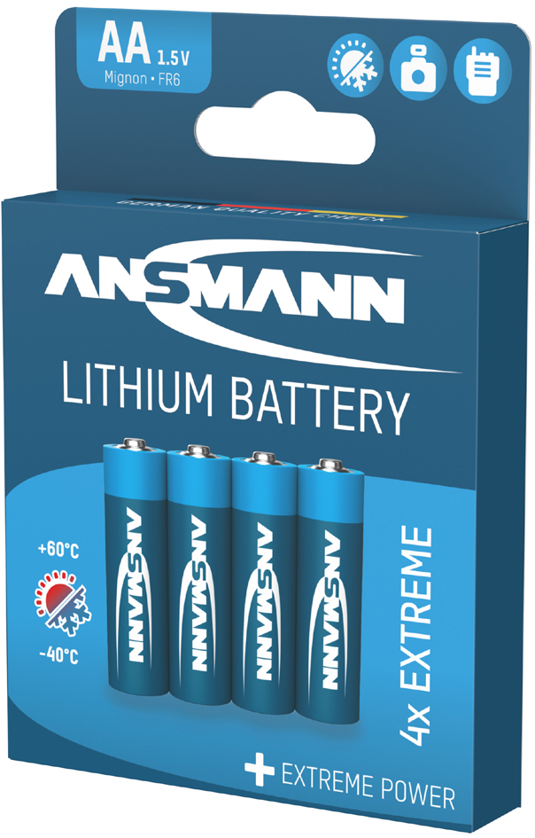 Lithium, mignon (AA)