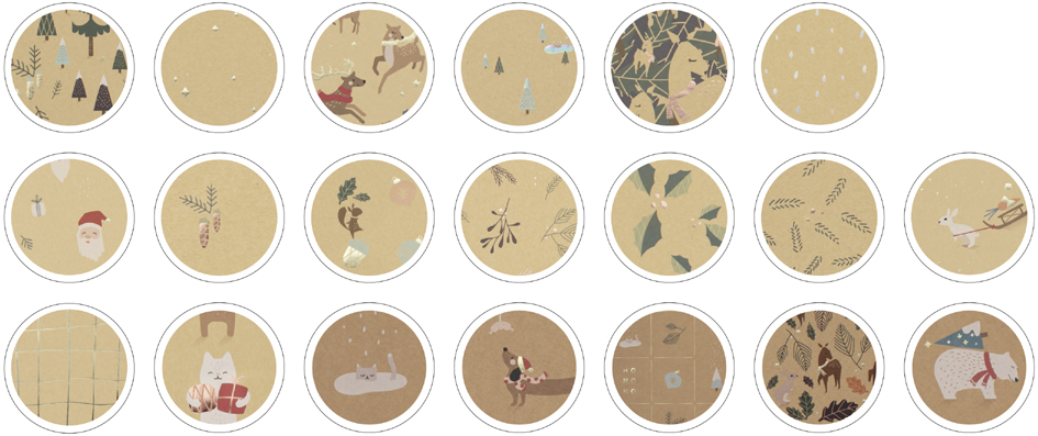 Visuel de référence : présente les motifs