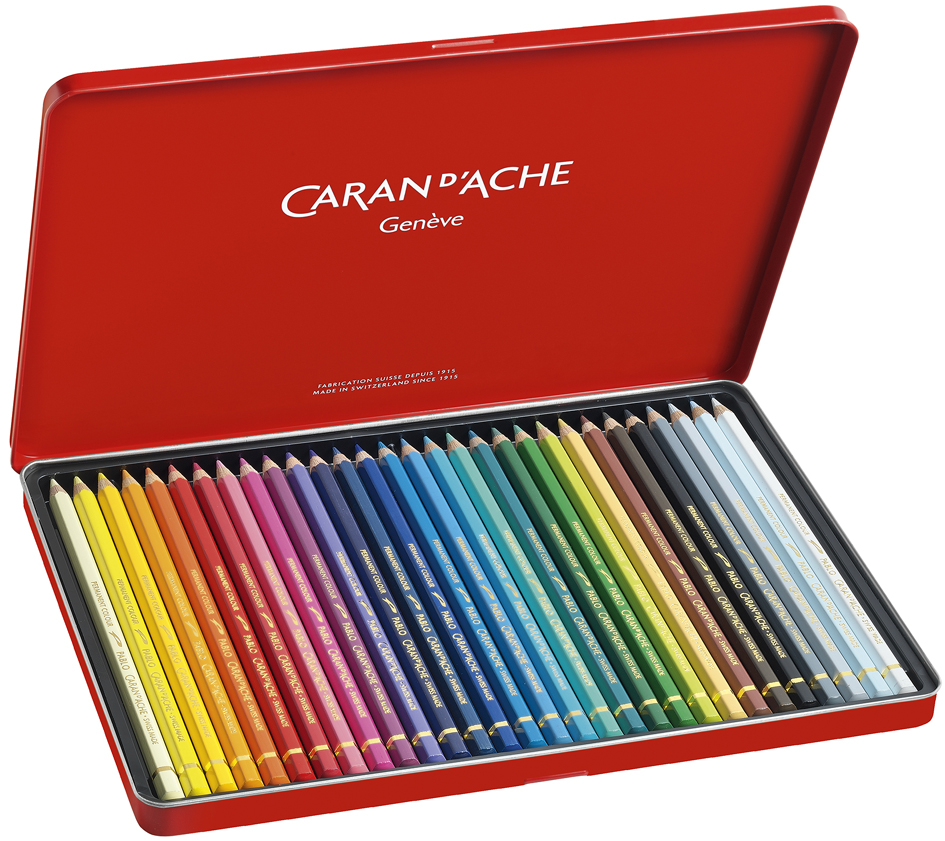 Détail des couleurs de l'étui en métal de 30