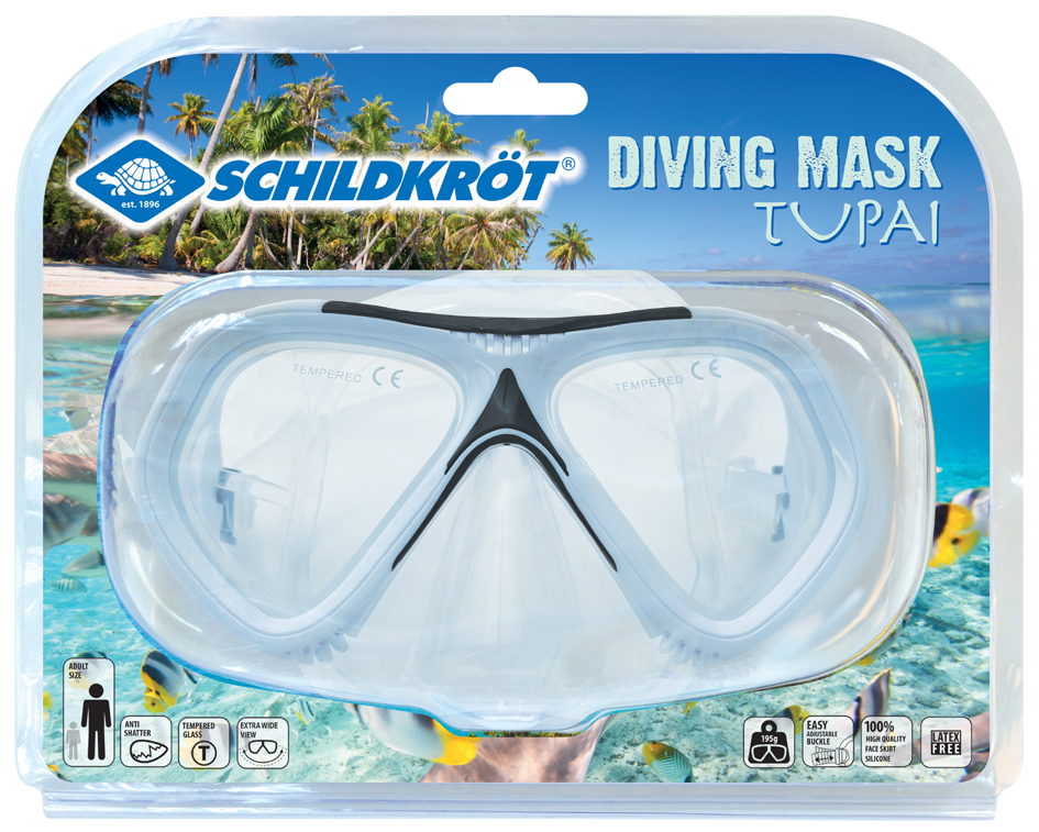 Masque de plongée pour adultes "Tupai", emballage