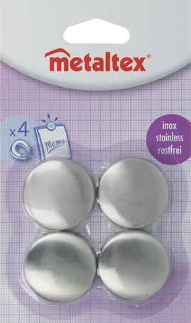 Aimant, set de 4, emballage