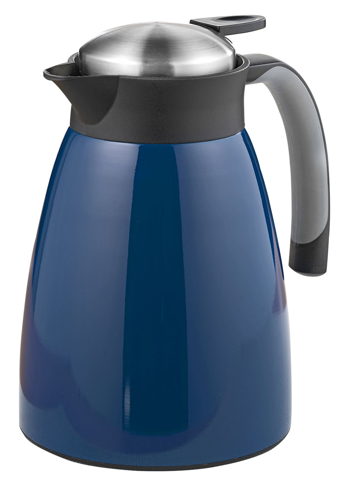 Esmeyer Pichet isotherme GLACE, 1 litre, bleu foncé