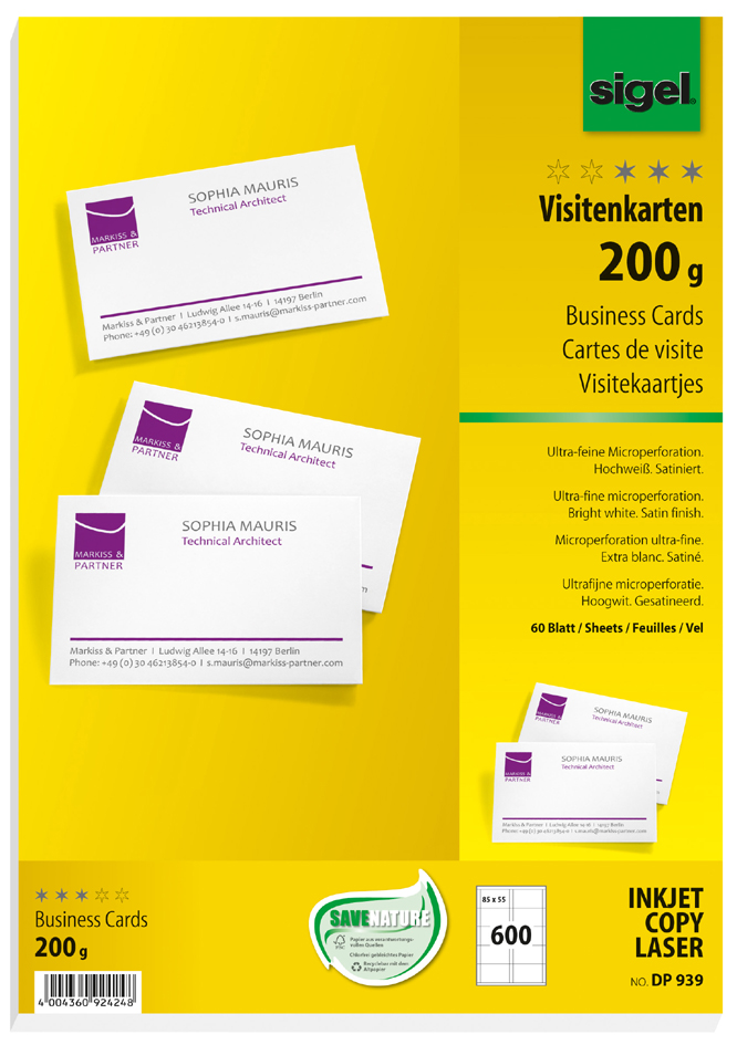 Cartes de visite