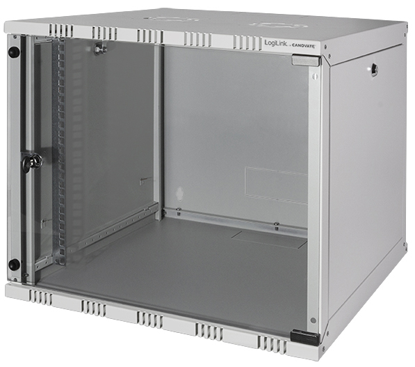 Visuel de référence: coffret 19", démonté (Flatpack), gris clair
