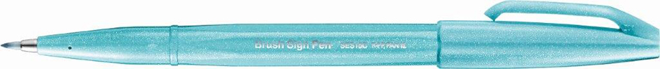 Stylo feutre Sign Pen SES15, bleu pastel