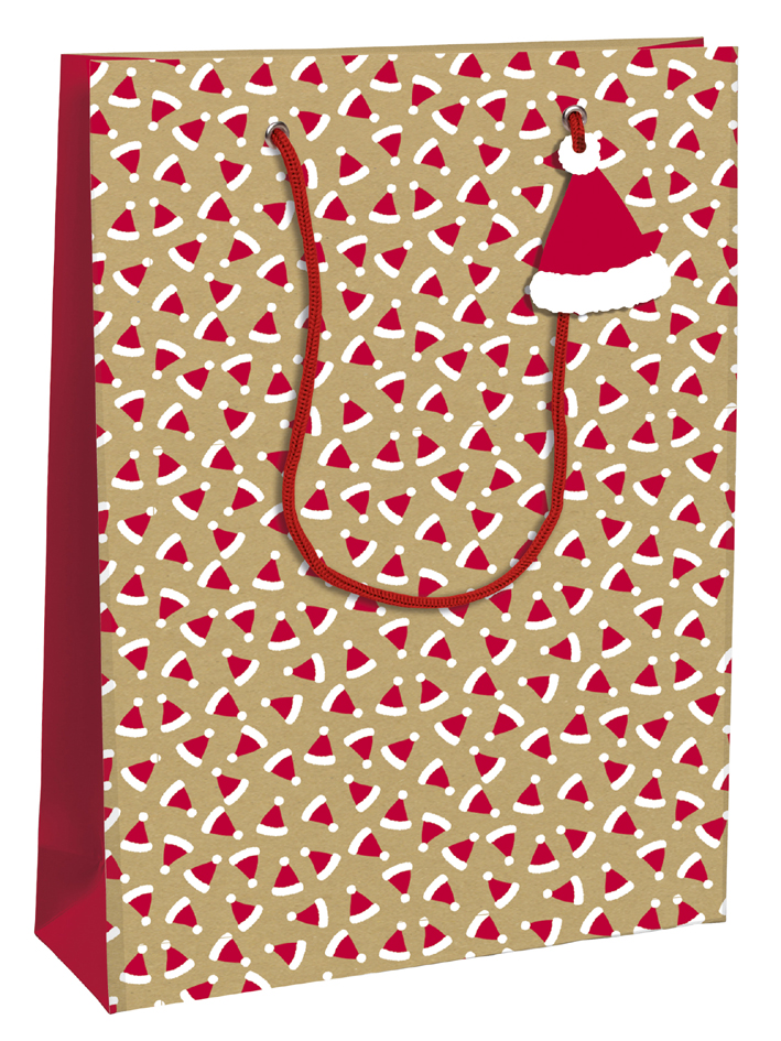 Clairefontaine Sac cadeau de Noël 'Pain d'épices', large
