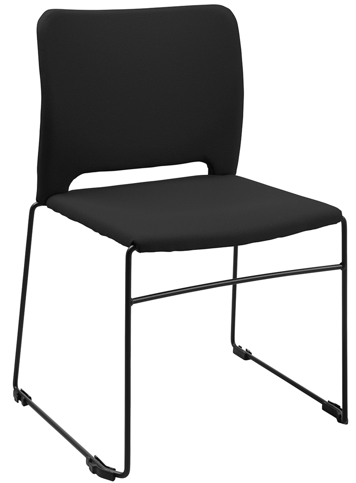 Topstar Chaise visiteur 'Visit Lite', rembourré, noir