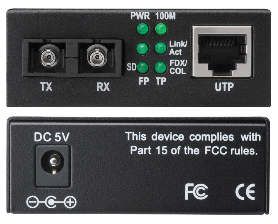 Convertisseurs, Fast Ethernet