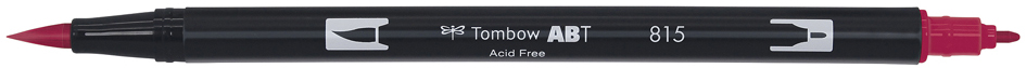 Tombow Feutre double pointe 'DUAL BRUSH PEN ABT', cherry