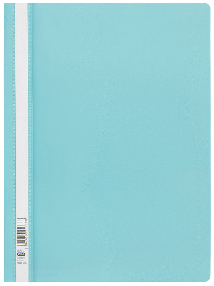 Oxford Chemise à lamelle, A4, PP, turquoise