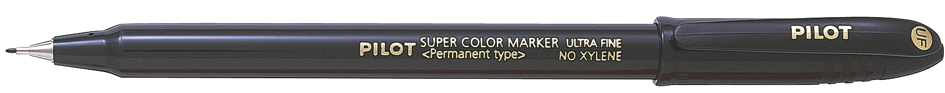 PILOT Marqueur permanent ultrafin, noir