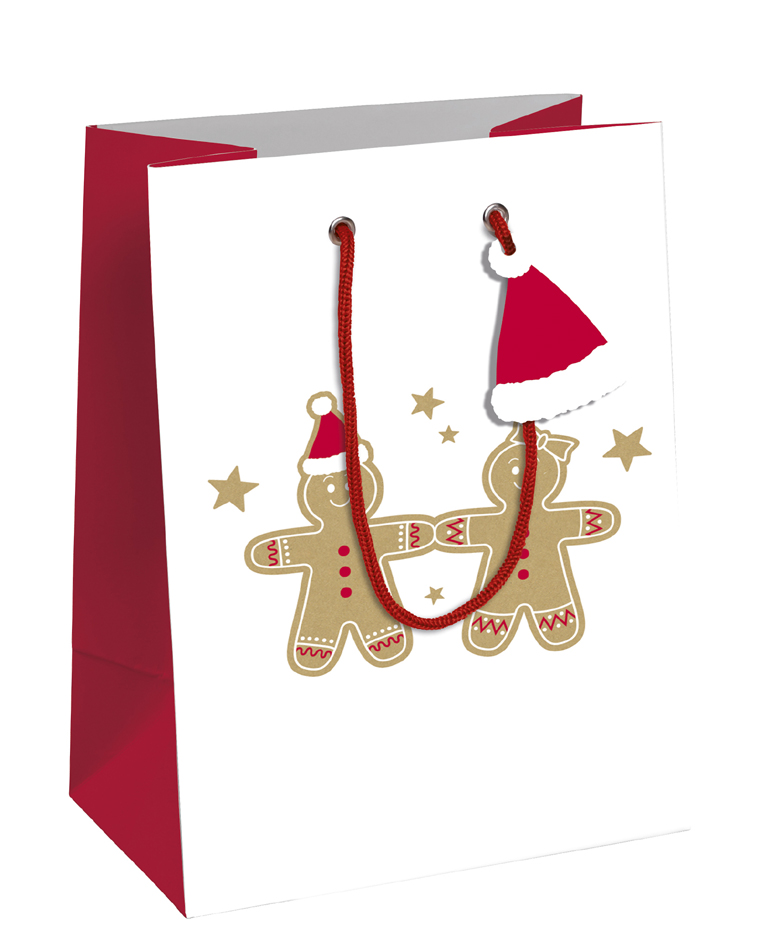 Clairefontaine Sac cadeau de Noël 'Pain d'épices', moyen