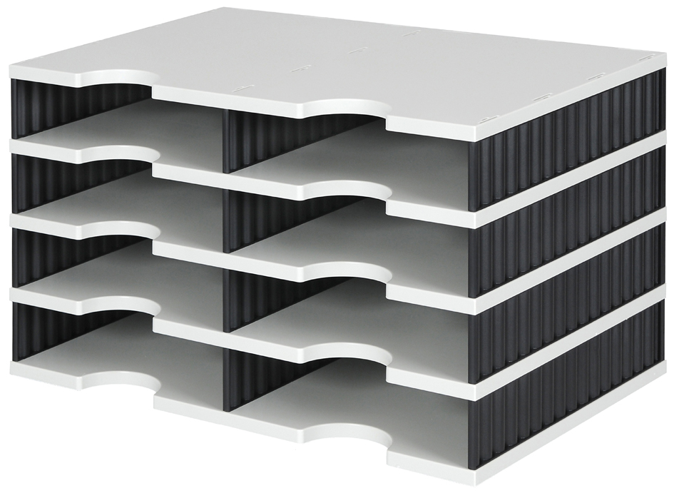styro Module de base styrodoc duo, 8 compartiments