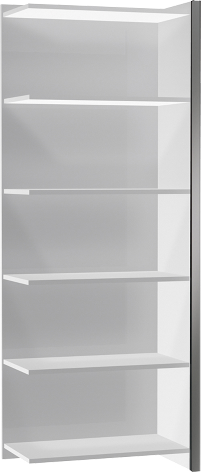 Accessoire : rayonnage annexe, 5 hauteurs de classeur, (L)780 mm