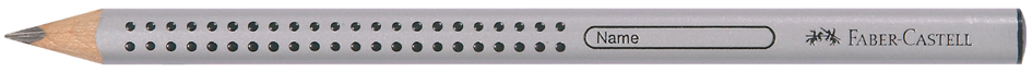 FABER-CASTELL Crayon Jumbo GRIP, B, argent