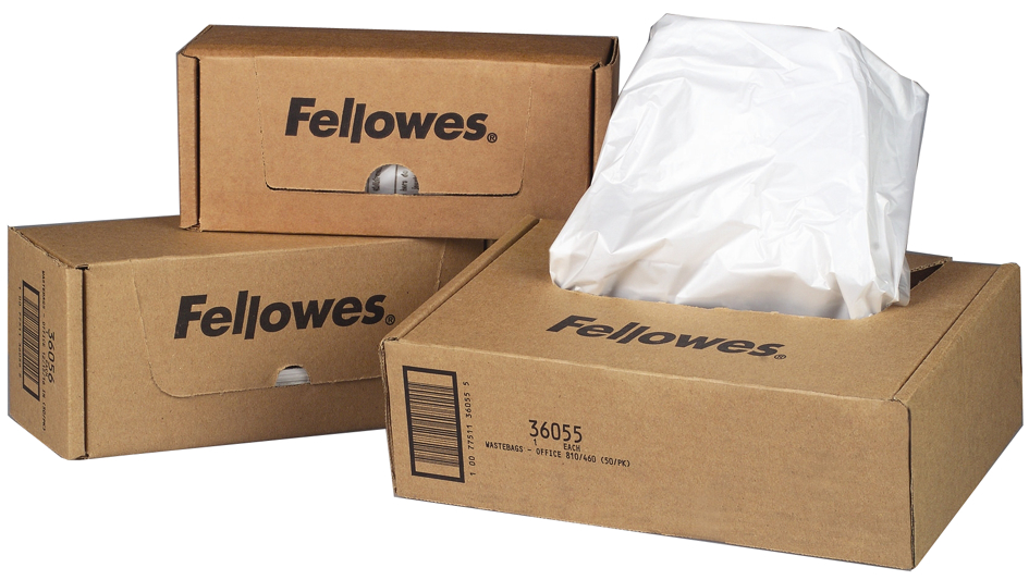 Fellowes Sac à déchets pour destructeur de documents, 94 L