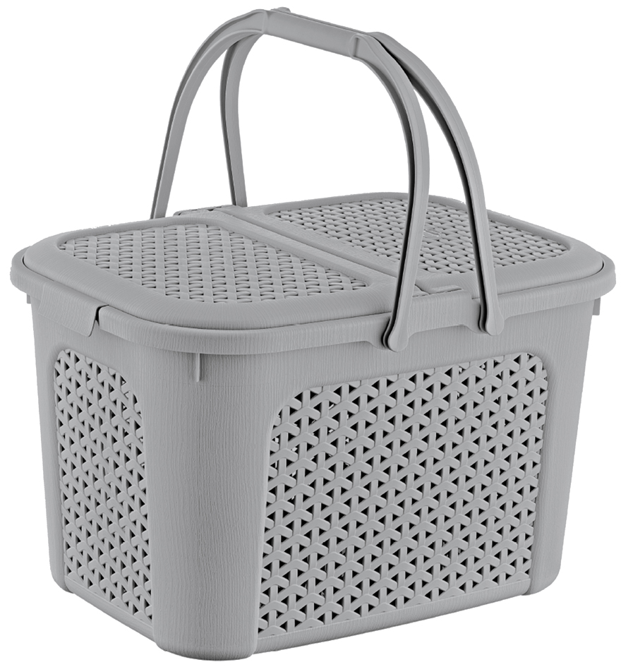 keeeper Panier à pique-nique 'inka', 28 litres, nordic-grey