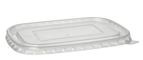 PAPSTAR Couvercle pour emballage 'pure', transparent