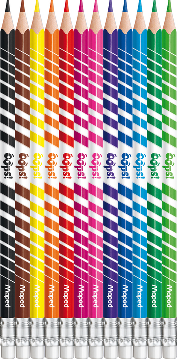 Sets de crayons de couleur, effaçable