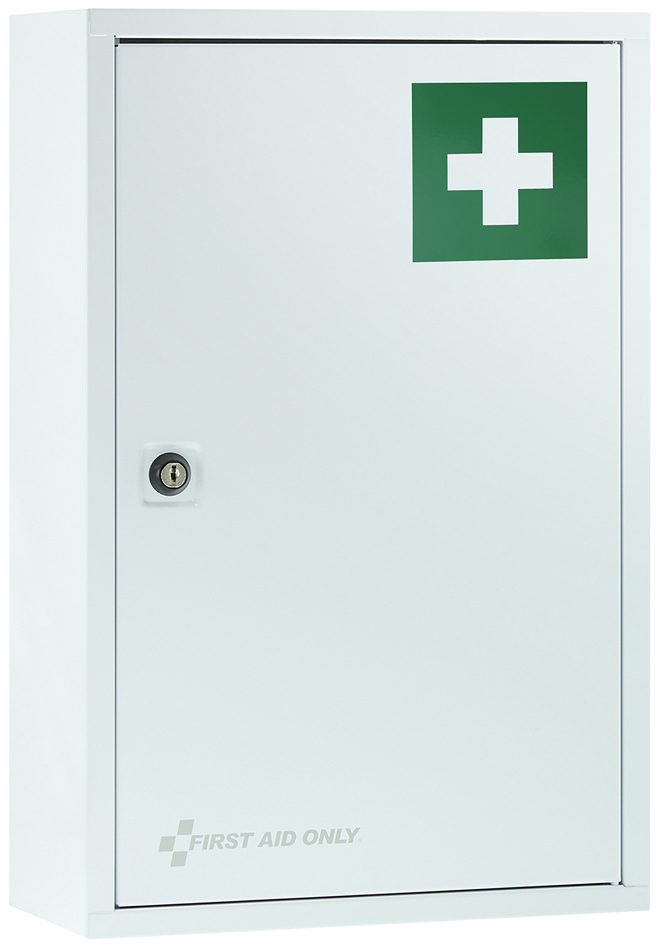 Armoire de premiers secours avec 3 compartiments