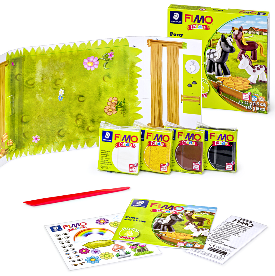 Kit de modelage kids Form & Play "Pony"