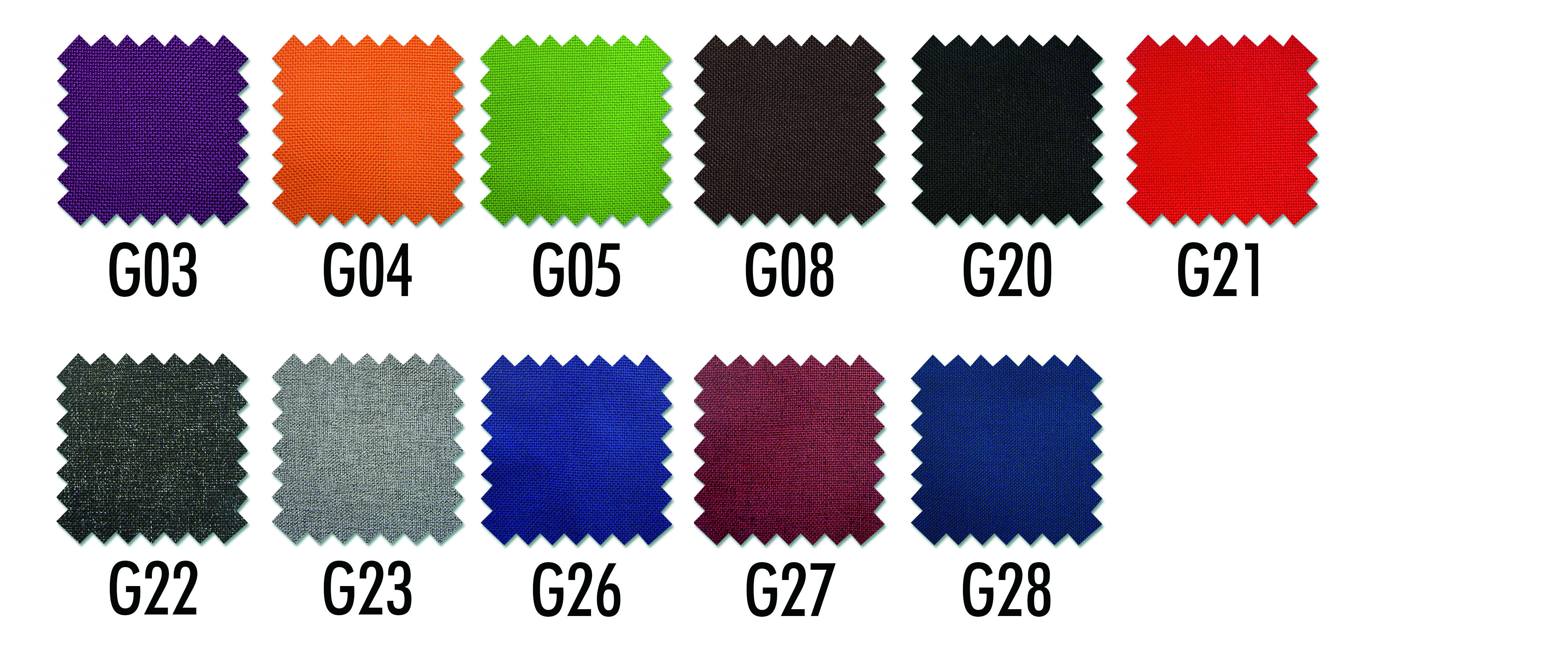 Aperçu des couleurs