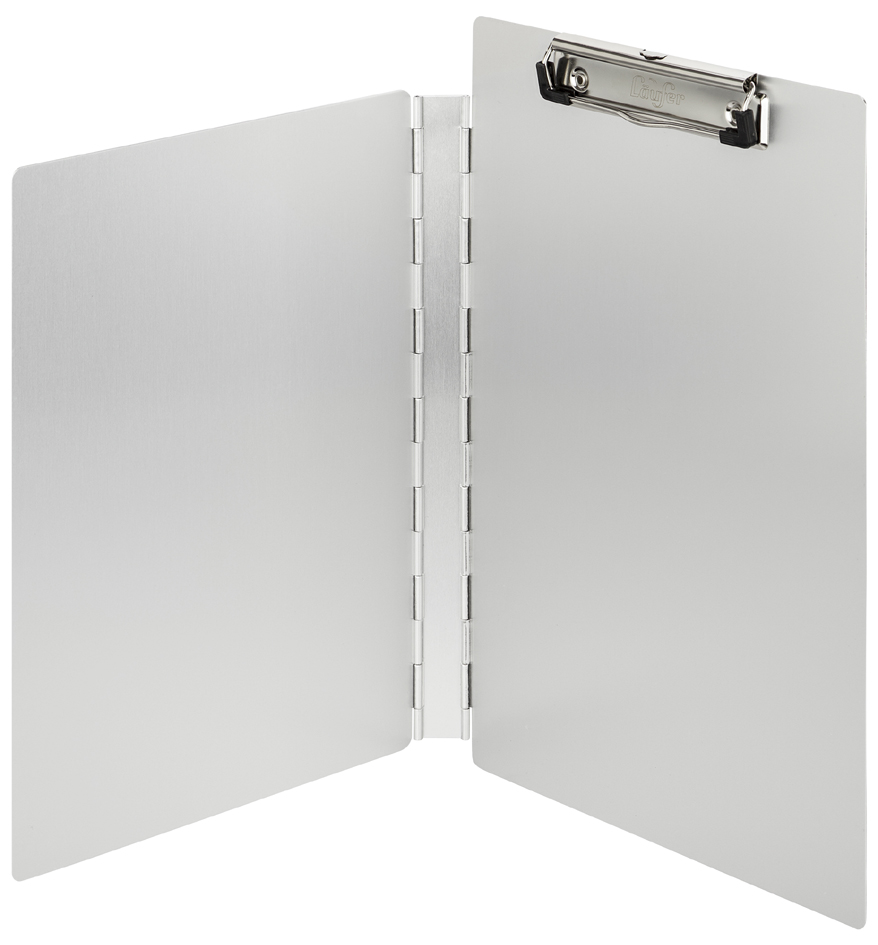 Porte-blocs double, A4, aluminium