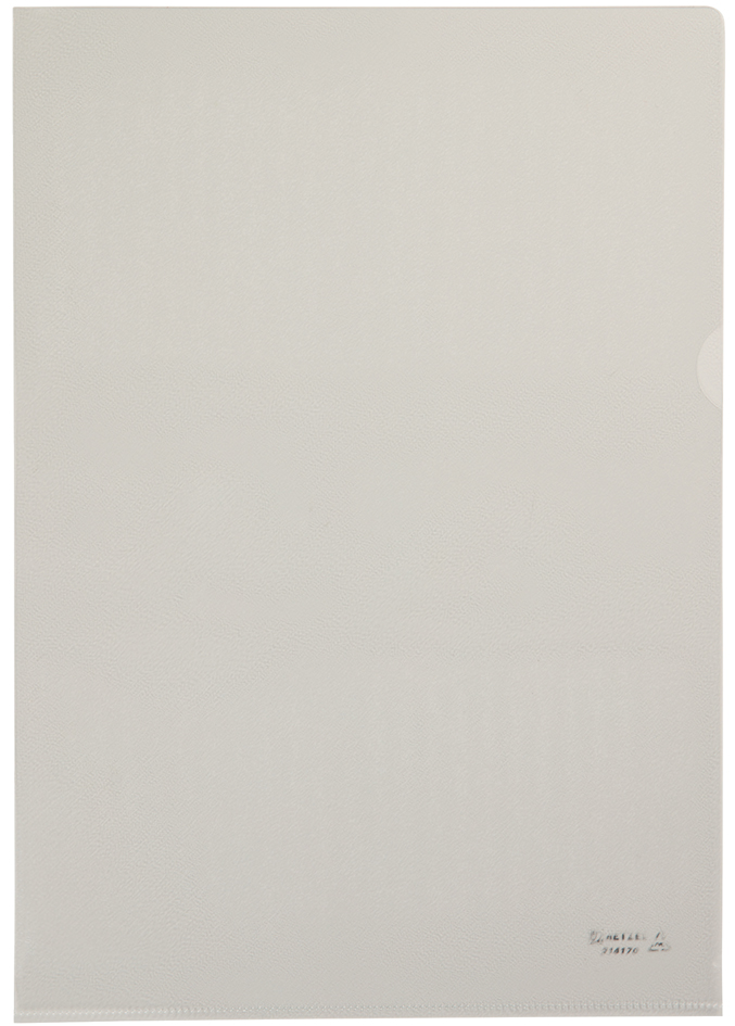 HETZEL Pochette transparente Standard, A4, PVC, grainé, 0,15